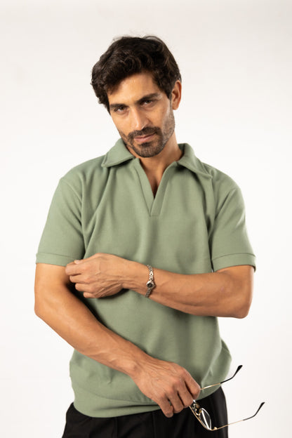 Classic V‑Neck Tee