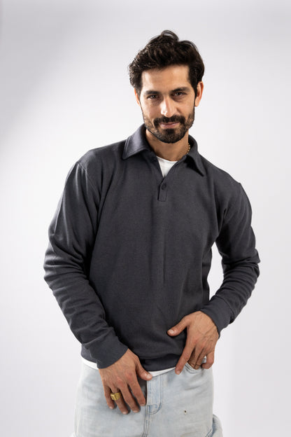 Comfort Dark-Grey Pullover